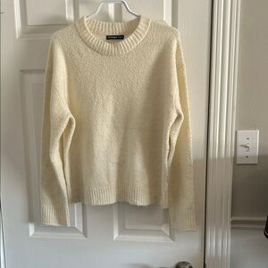 Soft Cream Knit Sweater